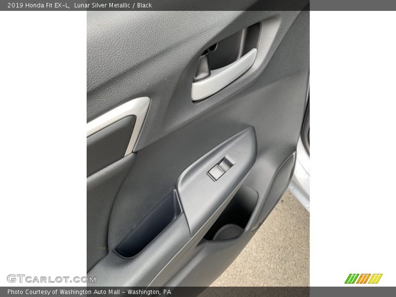 Lunar Silver Metallic / Black 2019 Honda Fit EX-L