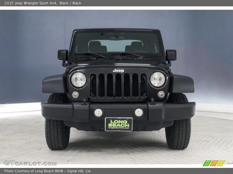 Black / Black 2015 Jeep Wrangler Sport 4x4
