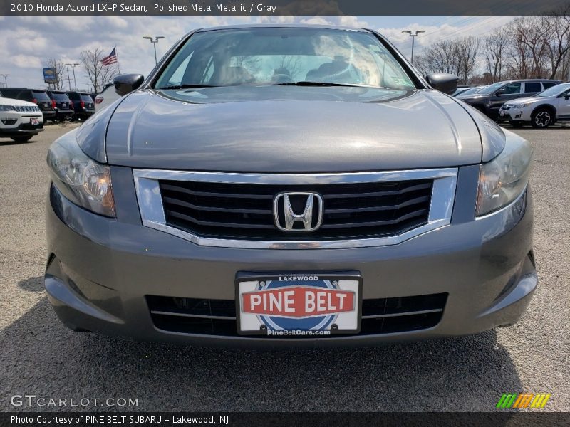 Polished Metal Metallic / Gray 2010 Honda Accord LX-P Sedan