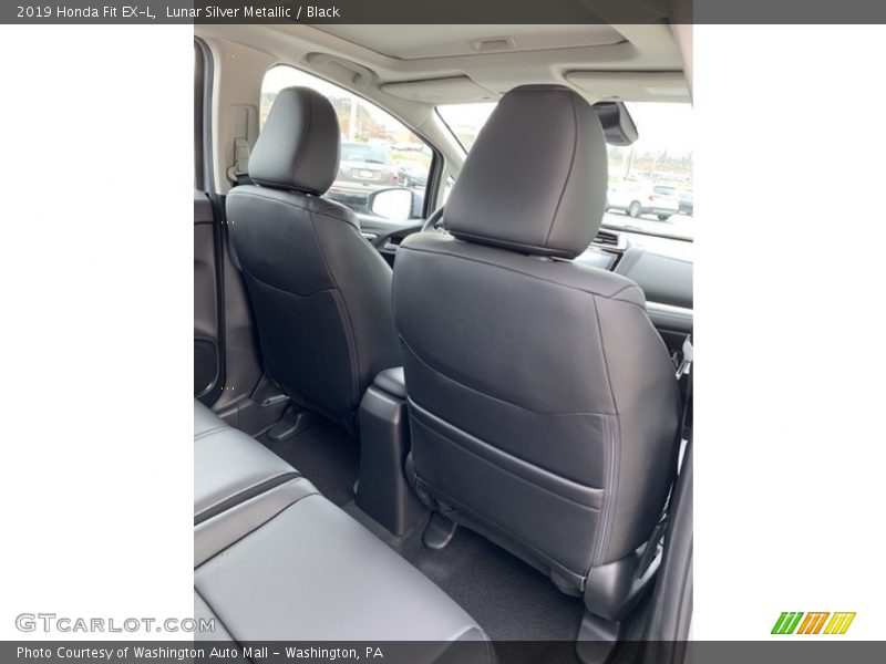Lunar Silver Metallic / Black 2019 Honda Fit EX-L