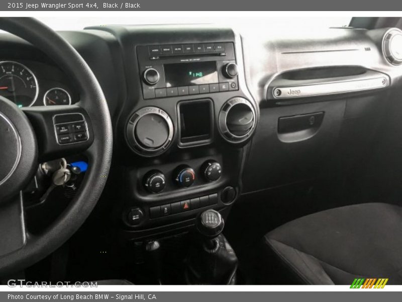 Black / Black 2015 Jeep Wrangler Sport 4x4