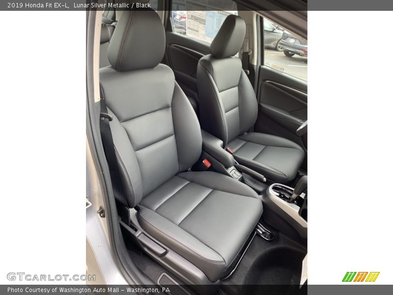 Lunar Silver Metallic / Black 2019 Honda Fit EX-L
