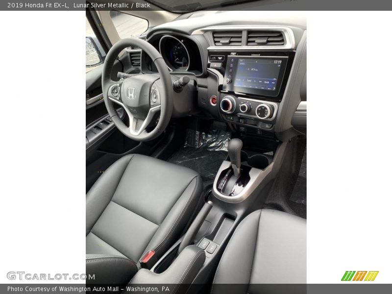 Lunar Silver Metallic / Black 2019 Honda Fit EX-L