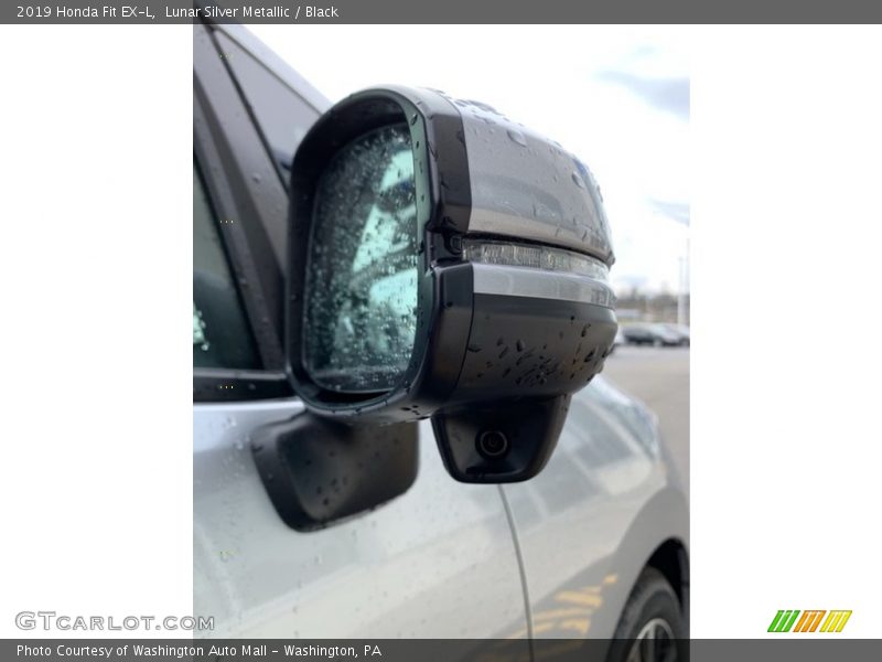 Lunar Silver Metallic / Black 2019 Honda Fit EX-L