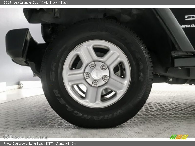 Black / Black 2015 Jeep Wrangler Sport 4x4