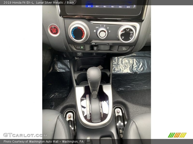 Lunar Silver Metallic / Black 2019 Honda Fit EX-L