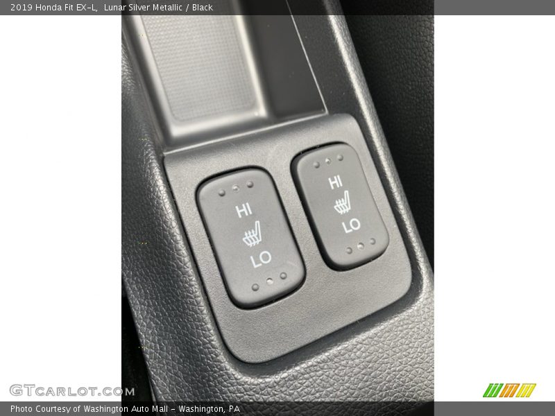 Lunar Silver Metallic / Black 2019 Honda Fit EX-L
