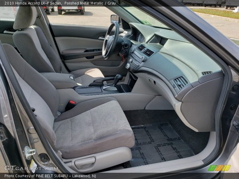 Polished Metal Metallic / Gray 2010 Honda Accord LX-P Sedan