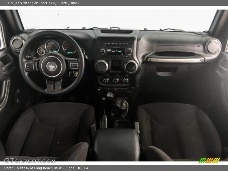 Black / Black 2015 Jeep Wrangler Sport 4x4