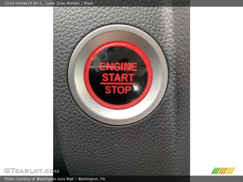 Lunar Silver Metallic / Black 2019 Honda Fit EX-L