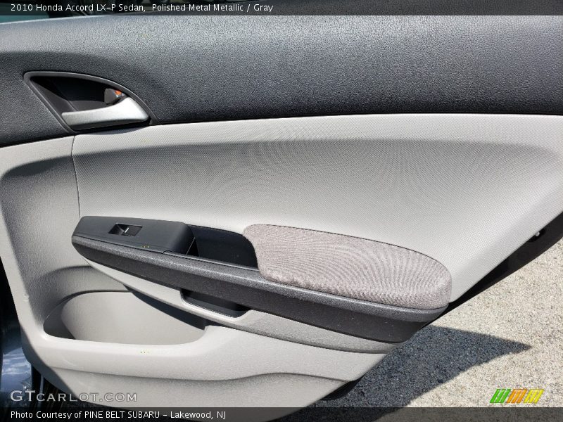 Polished Metal Metallic / Gray 2010 Honda Accord LX-P Sedan