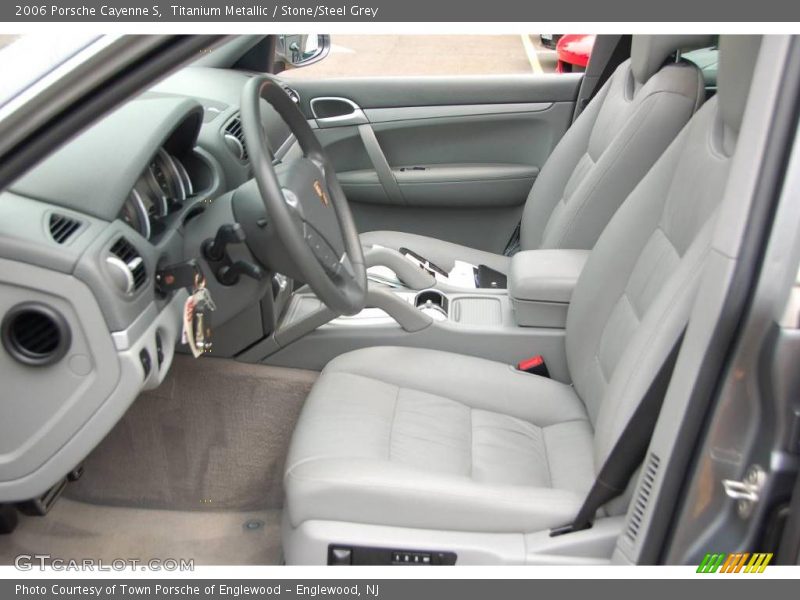 Titanium Metallic / Stone/Steel Grey 2006 Porsche Cayenne S