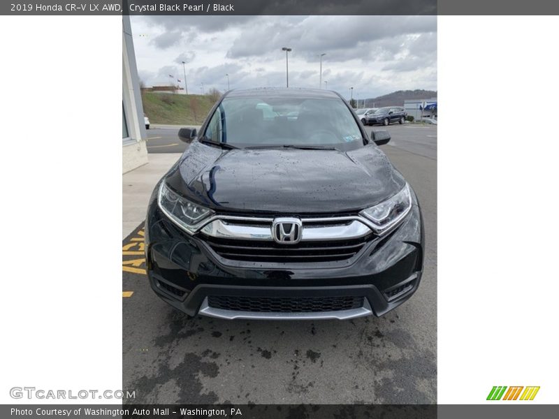 Crystal Black Pearl / Black 2019 Honda CR-V LX AWD