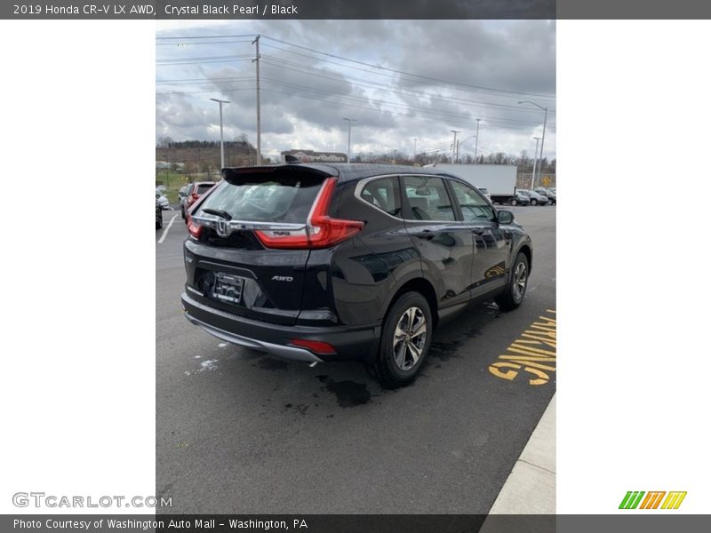 Crystal Black Pearl / Black 2019 Honda CR-V LX AWD