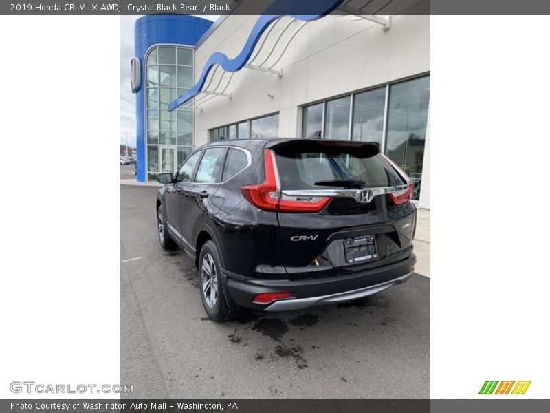 Crystal Black Pearl / Black 2019 Honda CR-V LX AWD