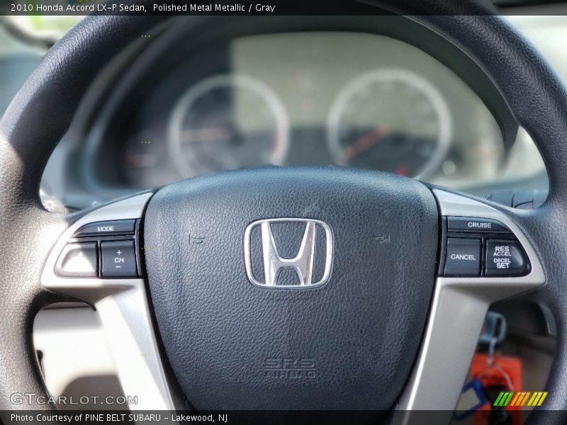 Polished Metal Metallic / Gray 2010 Honda Accord LX-P Sedan