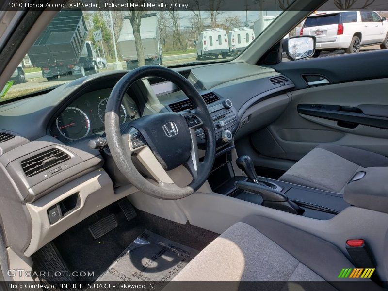 Polished Metal Metallic / Gray 2010 Honda Accord LX-P Sedan