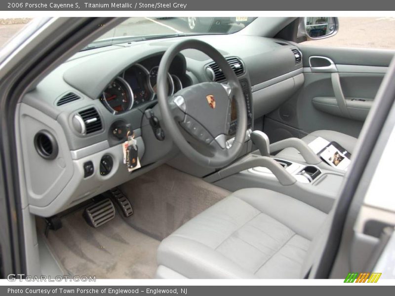 Titanium Metallic / Stone/Steel Grey 2006 Porsche Cayenne S