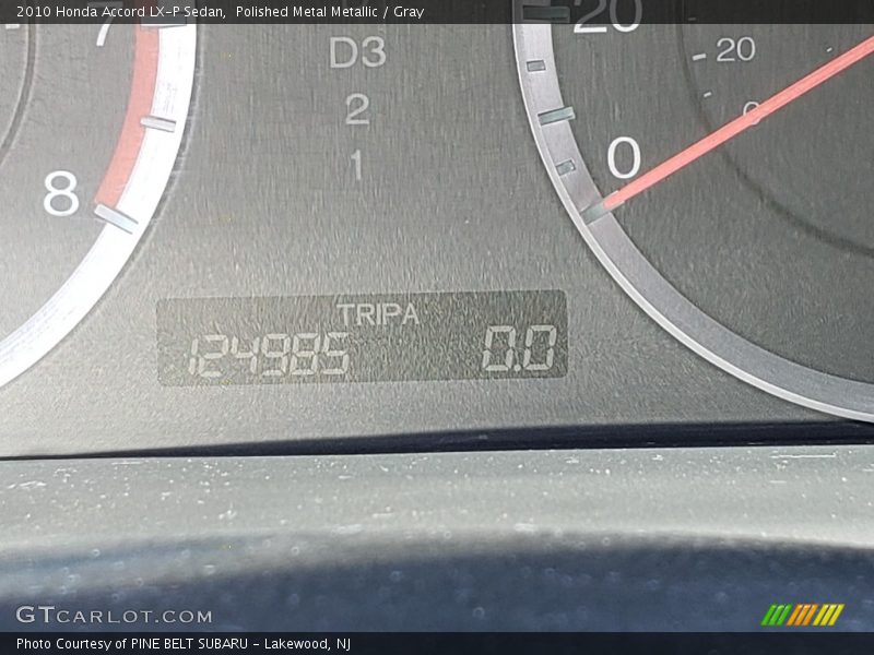 Polished Metal Metallic / Gray 2010 Honda Accord LX-P Sedan