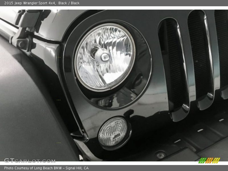 Black / Black 2015 Jeep Wrangler Sport 4x4