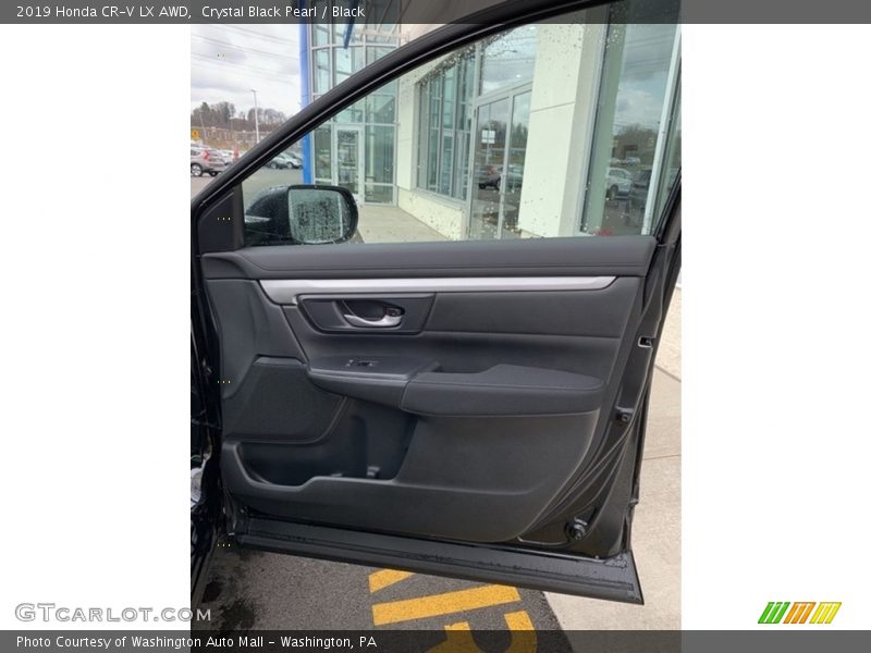 Crystal Black Pearl / Black 2019 Honda CR-V LX AWD