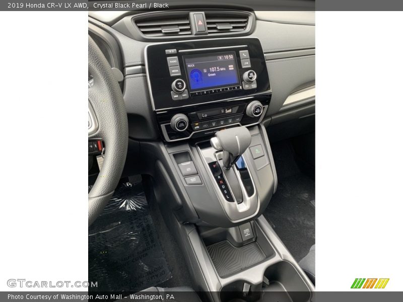Crystal Black Pearl / Black 2019 Honda CR-V LX AWD
