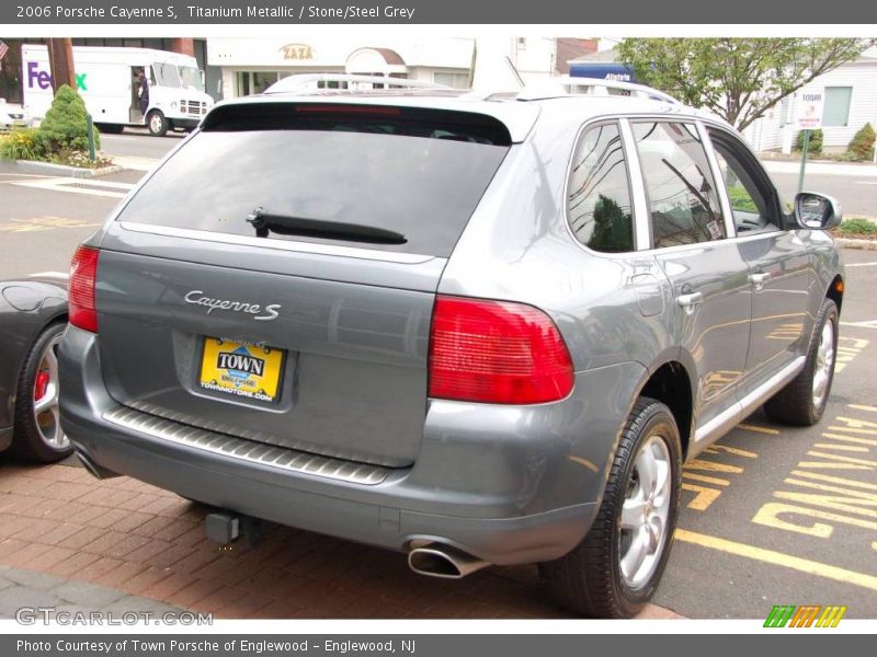 Titanium Metallic / Stone/Steel Grey 2006 Porsche Cayenne S