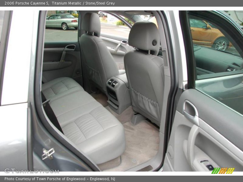 Titanium Metallic / Stone/Steel Grey 2006 Porsche Cayenne S