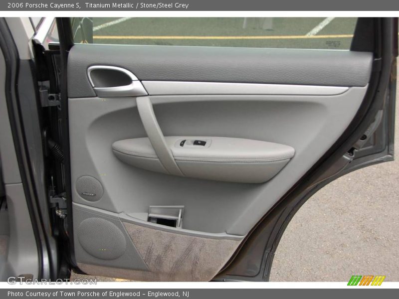 Titanium Metallic / Stone/Steel Grey 2006 Porsche Cayenne S