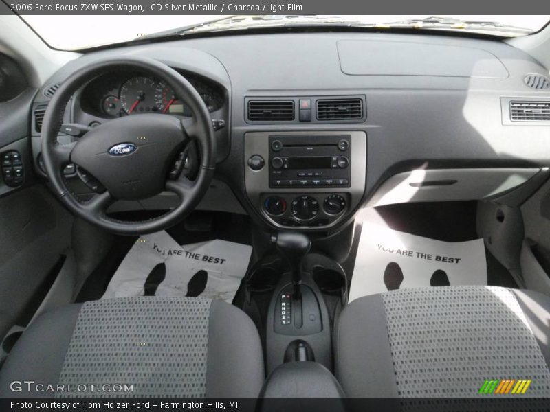 CD Silver Metallic / Charcoal/Light Flint 2006 Ford Focus ZXW SES Wagon