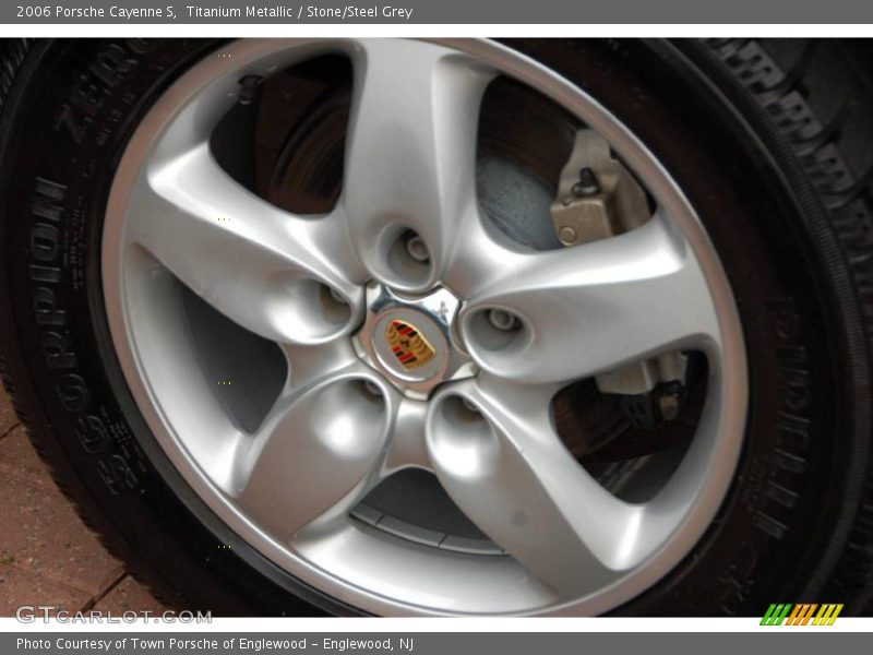 Titanium Metallic / Stone/Steel Grey 2006 Porsche Cayenne S