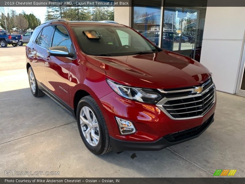 Cajun Red Tintcoat / Jet Black 2019 Chevrolet Equinox Premier AWD