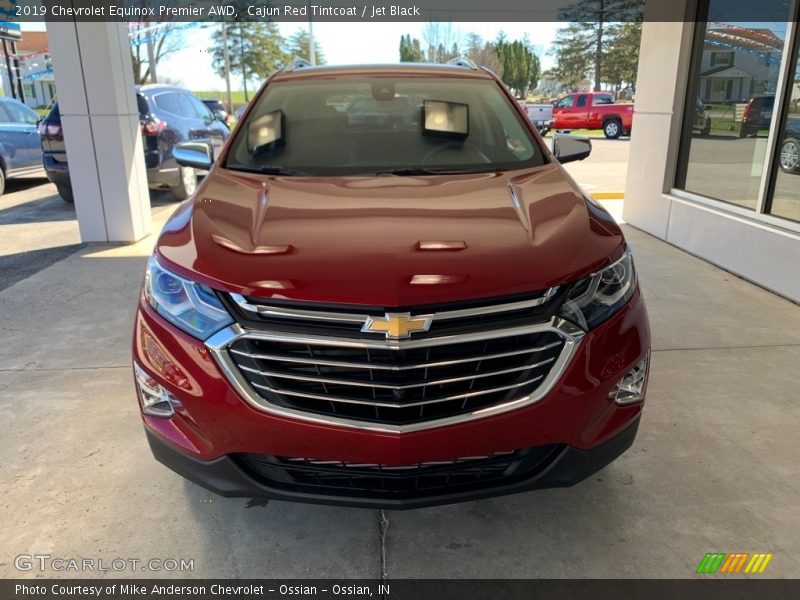 Cajun Red Tintcoat / Jet Black 2019 Chevrolet Equinox Premier AWD