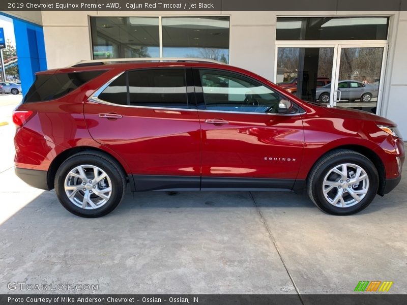 Cajun Red Tintcoat / Jet Black 2019 Chevrolet Equinox Premier AWD