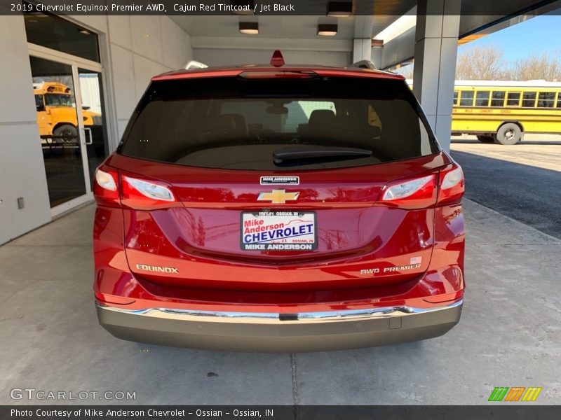 Cajun Red Tintcoat / Jet Black 2019 Chevrolet Equinox Premier AWD