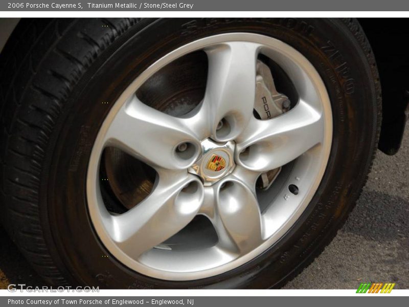 Titanium Metallic / Stone/Steel Grey 2006 Porsche Cayenne S