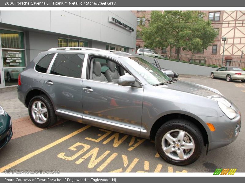 Titanium Metallic / Stone/Steel Grey 2006 Porsche Cayenne S