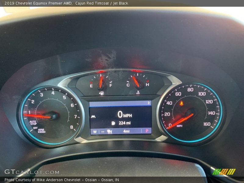 Cajun Red Tintcoat / Jet Black 2019 Chevrolet Equinox Premier AWD