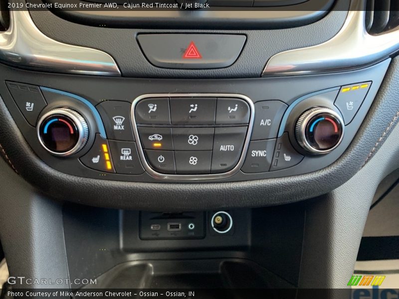 Cajun Red Tintcoat / Jet Black 2019 Chevrolet Equinox Premier AWD
