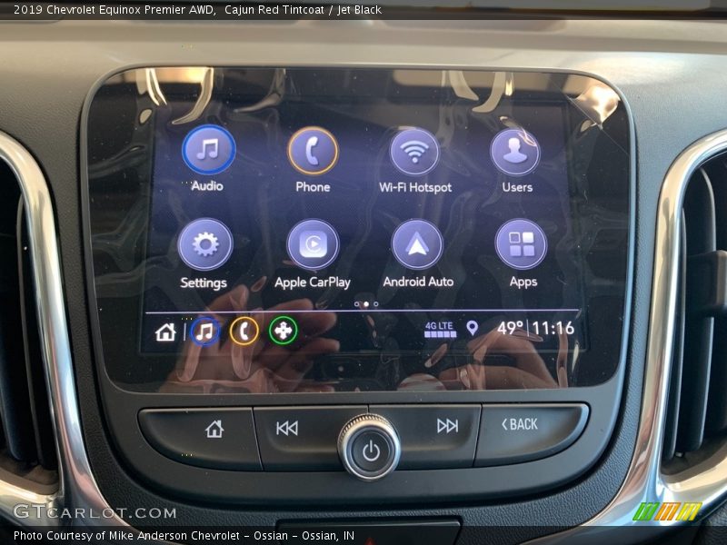Cajun Red Tintcoat / Jet Black 2019 Chevrolet Equinox Premier AWD
