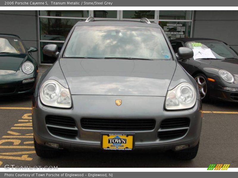Titanium Metallic / Stone/Steel Grey 2006 Porsche Cayenne S
