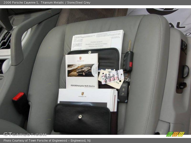 Titanium Metallic / Stone/Steel Grey 2006 Porsche Cayenne S
