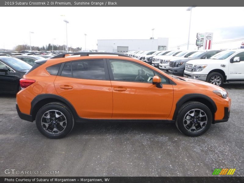 Sunshine Orange / Black 2019 Subaru Crosstrek 2.0i Premium