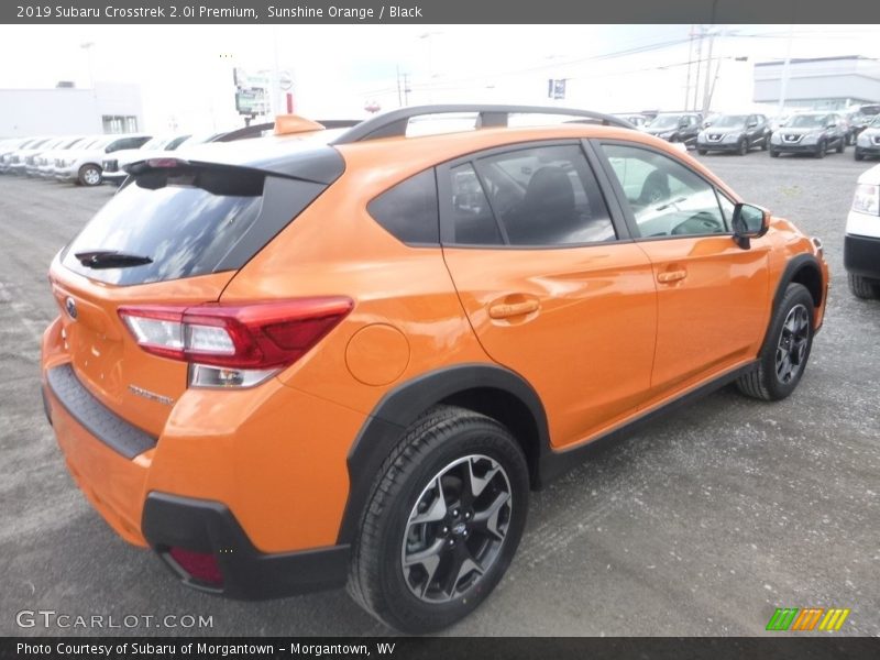 Sunshine Orange / Black 2019 Subaru Crosstrek 2.0i Premium