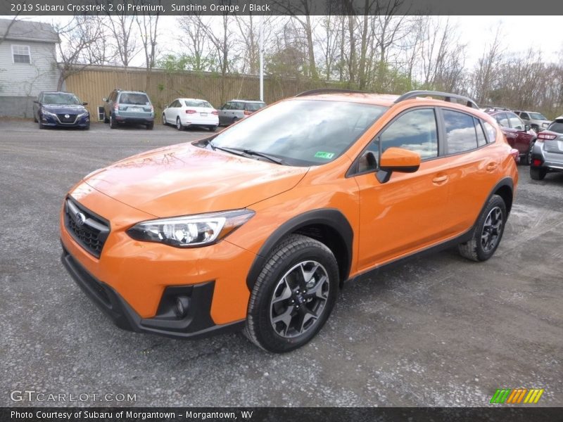Sunshine Orange / Black 2019 Subaru Crosstrek 2.0i Premium
