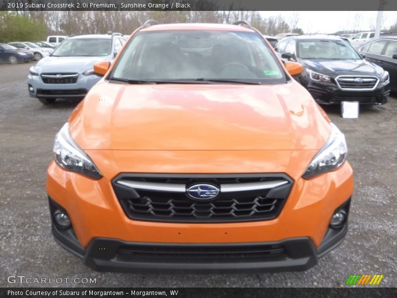 Sunshine Orange / Black 2019 Subaru Crosstrek 2.0i Premium