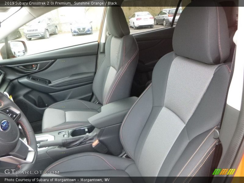 Sunshine Orange / Black 2019 Subaru Crosstrek 2.0i Premium