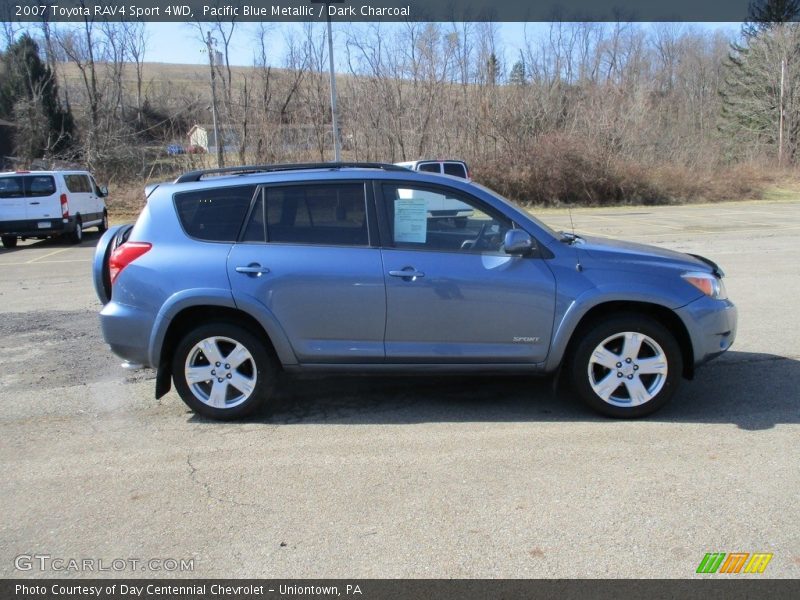 Pacific Blue Metallic / Dark Charcoal 2007 Toyota RAV4 Sport 4WD
