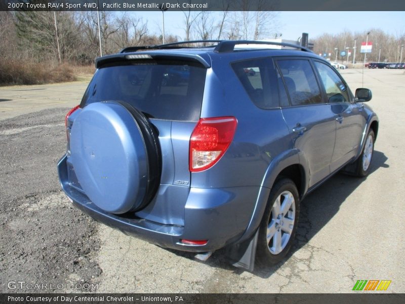 Pacific Blue Metallic / Dark Charcoal 2007 Toyota RAV4 Sport 4WD