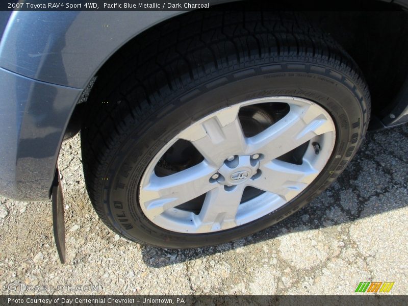 Pacific Blue Metallic / Dark Charcoal 2007 Toyota RAV4 Sport 4WD